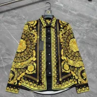 $64.00 USD Versace Shirts Long Sleeved For Men #1470346