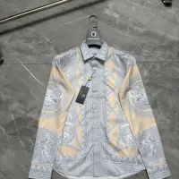 $64.00 USD Versace Shirts Long Sleeved For Men #1470348