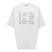 $36.00 USD VETEMENTS T-Shirts Short Sleeved For Unisex #1470587