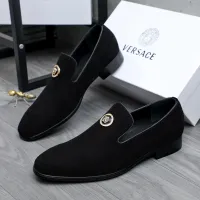 $92.00 USD Versace Leather Shoes For Men #1470800