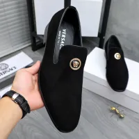 $92.00 USD Versace Leather Shoes For Men #1470800