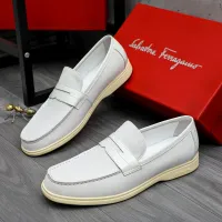 $100.00 USD Salvatore Ferragamo Leather Shoes For Men #1471045