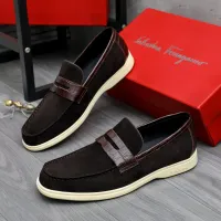 $100.00 USD Salvatore Ferragamo Leather Shoes For Men #1471047