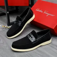 $100.00 USD Salvatore Ferragamo Leather Shoes For Men #1471049