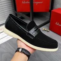 $100.00 USD Salvatore Ferragamo Leather Shoes For Men #1471049