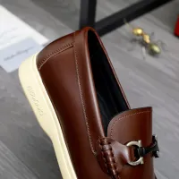 $100.00 USD Salvatore Ferragamo Leather Shoes For Men #1471057