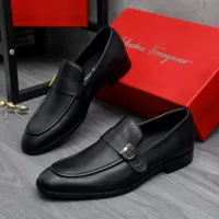 $96.00 USD Salvatore Ferragamo Leather Shoes For Men #1471061