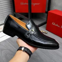 $96.00 USD Salvatore Ferragamo Leather Shoes For Men #1471063