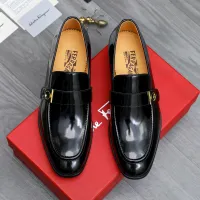 $96.00 USD Salvatore Ferragamo Leather Shoes For Men #1471063
