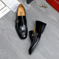 $96.00 USD Salvatore Ferragamo Leather Shoes For Men #1471063
