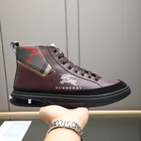 $85.00 USD Burberry High Tops Shoes For Men #1471081