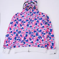 $56.00 USD Bape Hoodies Long Sleeved For Unisex #1471848