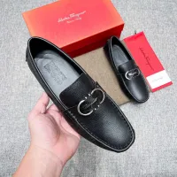 $80.00 USD Salvatore Ferragamo Leather Shoes For Men #1472326