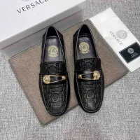 $85.00 USD Versace Leather Shoes For Men #1472332