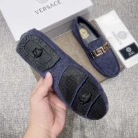 $80.00 USD Versace Leather Shoes For Men #1472337