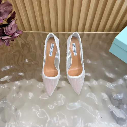 Replica AQUAZZURA High-heeled shoes For Women #1472607 $108.00 USD for Wholesale