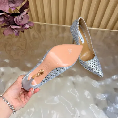 Replica AQUAZZURA High-heeled shoes For Women #1472610 $128.00 USD for Wholesale