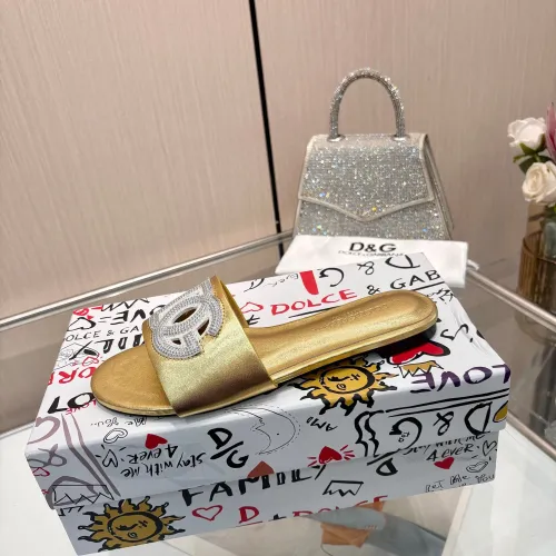 Replica Dolce & Gabbana D&G Slippers For Women #1472618 $88.00 USD for Wholesale