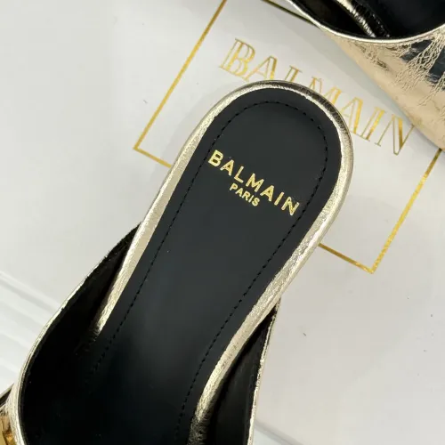 Replica Balmain Slippers For Women #1472719 $102.00 USD for Wholesale