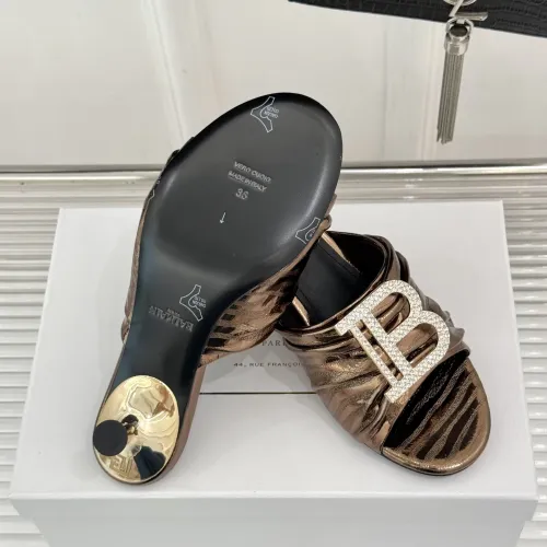 Replica Balmain Slippers For Women #1472721 $108.00 USD for Wholesale