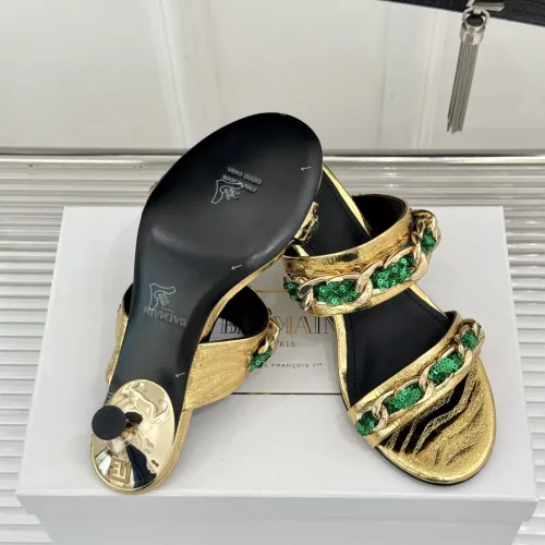 Replica Balmain Slippers For Women #1472725 $108.00 USD for Wholesale