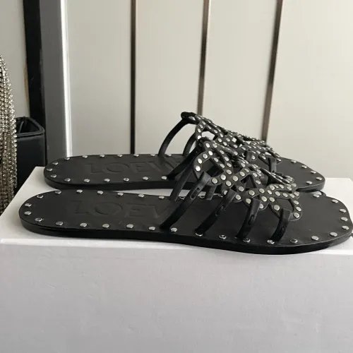 Replica LOEWE Slippers For Women #1472760 $108.00 USD for Wholesale