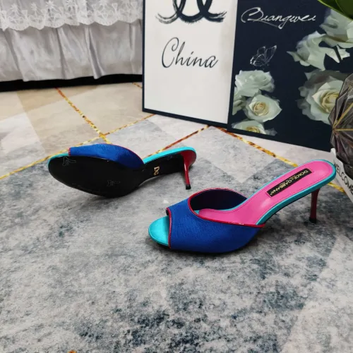 Replica Dolce & Gabbana D&G Slippers For Women #1472843 $115.00 USD for Wholesale