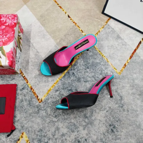 Replica Dolce & Gabbana D&G Slippers For Women #1472844 $115.00 USD for Wholesale