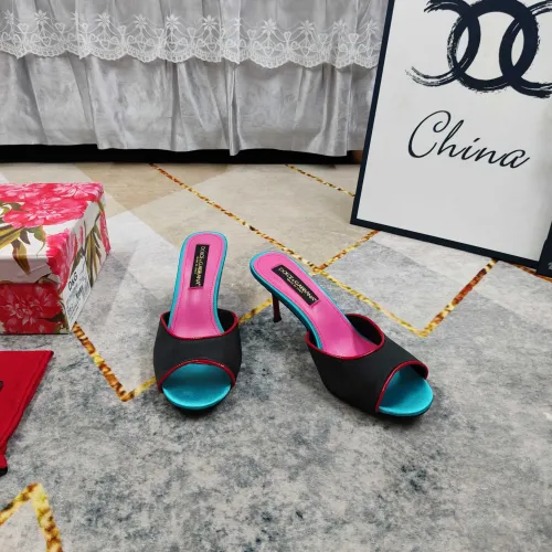 Replica Dolce & Gabbana D&G Slippers For Women #1472844 $115.00 USD for Wholesale