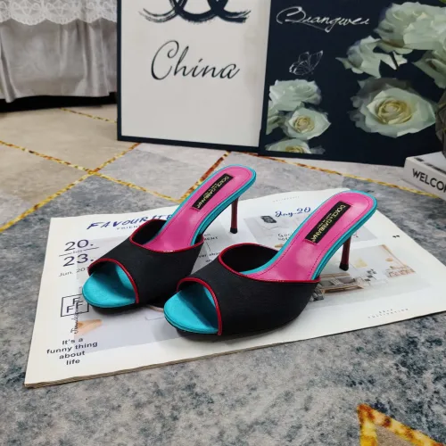 Replica Dolce & Gabbana D&G Slippers For Women #1472844 $115.00 USD for Wholesale