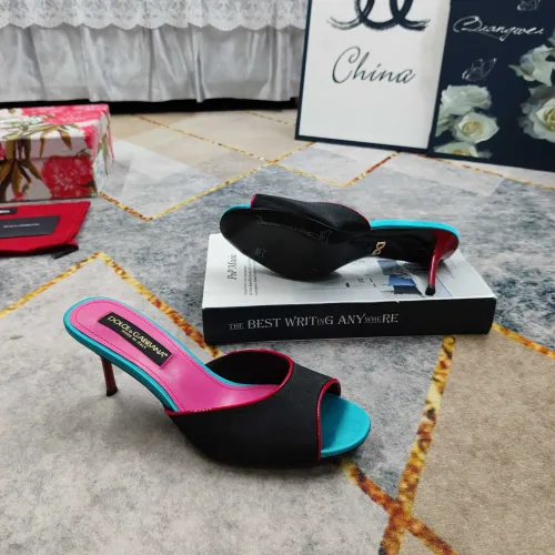 Replica Dolce & Gabbana D&G Slippers For Women #1472844 $115.00 USD for Wholesale