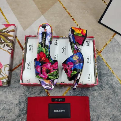 Replica Dolce & Gabbana D&G Slippers For Women #1472846 $135.00 USD for Wholesale