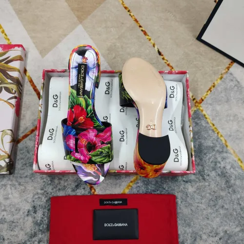 Replica Dolce & Gabbana D&G Slippers For Women #1472846 $135.00 USD for Wholesale