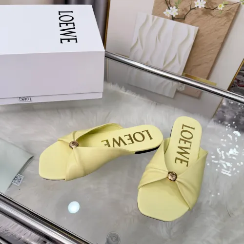 Replica LOEWE Slippers For Women #1472947 $80.00 USD for Wholesale