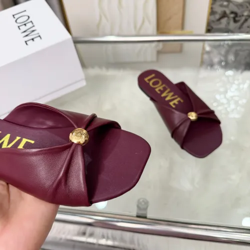 Replica LOEWE Slippers For Women #1472949 $80.00 USD for Wholesale
