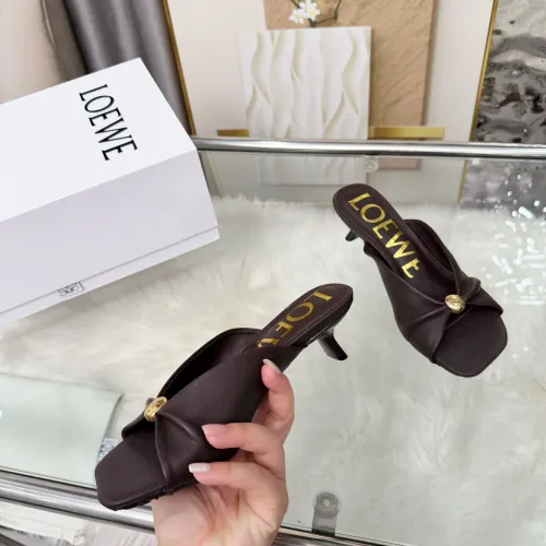 Replica LOEWE Slippers For Women #1472956 $82.00 USD for Wholesale