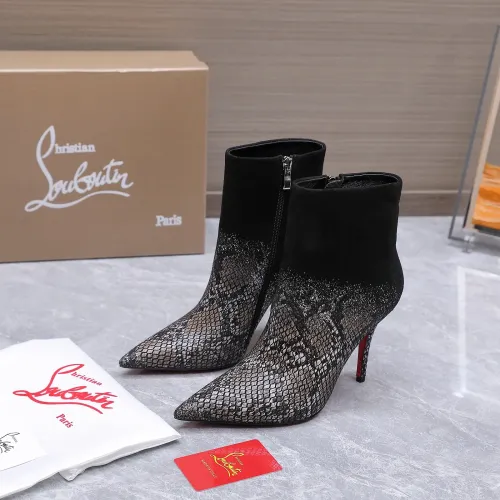 Replica Christian Louboutin Boots For Women #1472986 $150.00 USD for Wholesale