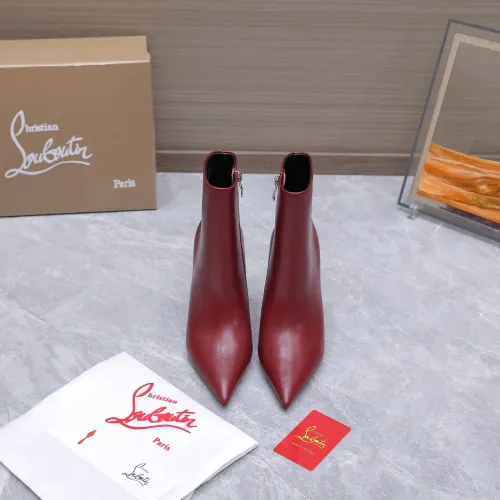 Replica Christian Louboutin Boots For Women #1472987 $150.00 USD for Wholesale