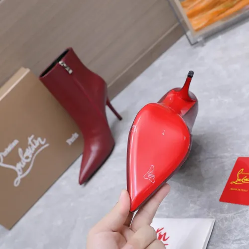 Replica Christian Louboutin Boots For Women #1472987 $150.00 USD for Wholesale