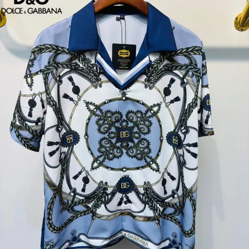 Replica Dolce & Gabbana D&G Tracksuits Short Sleeved For Men #1473528 $76.00 USD for Wholesale