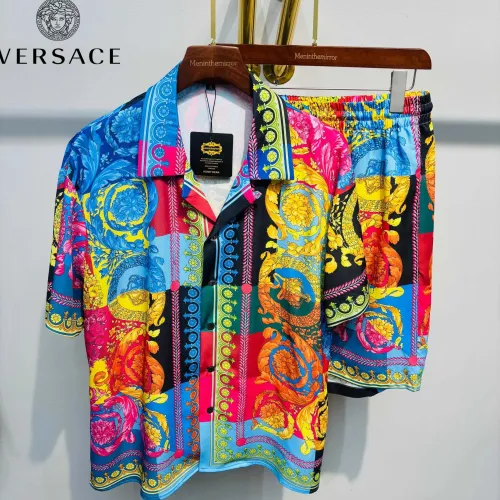 Versace Tracksuits Short Sleeved For Men #1473570