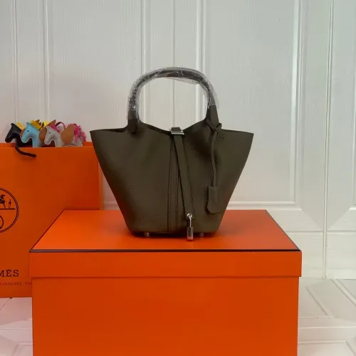 Hermes AAA Quality Handbags In Silver For Women #1473759