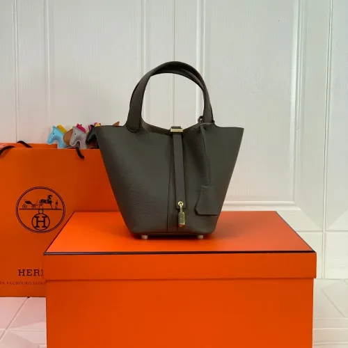 Hermes AAA Quality Handbags In Gold For Women #1473764