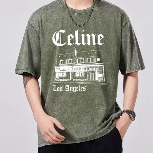 Celine T-Shirts Short Sleeved For Unisex #1474705