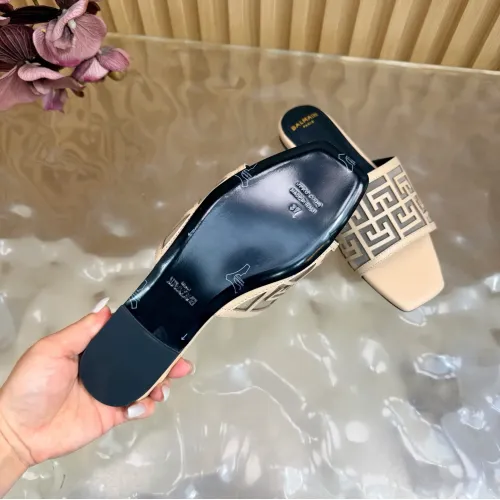Replica Balmain Slippers For Women #1474883 $112.00 USD for Wholesale