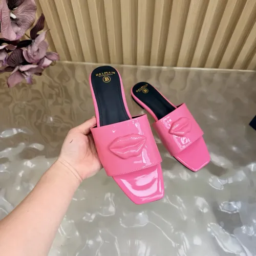 Replica Balmain Slippers For Women #1474887 $112.00 USD for Wholesale