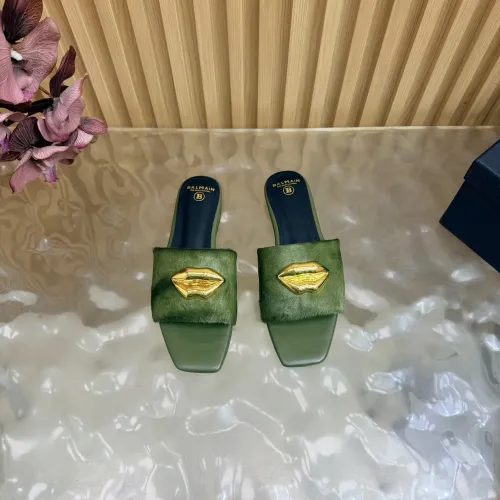 Replica Balmain Slippers For Women #1474892 $112.00 USD for Wholesale