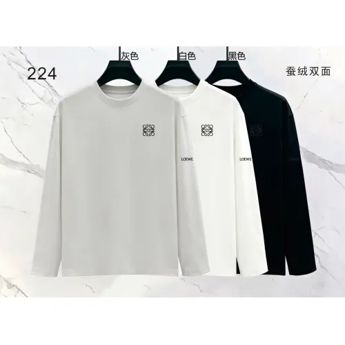 Replica LOEWE T-Shirts Long Sleeved For Men #1474992 $39.00 USD for Wholesale