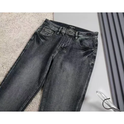 Replica Balenciaga Jeans For Men #1475122 $45.00 USD for Wholesale