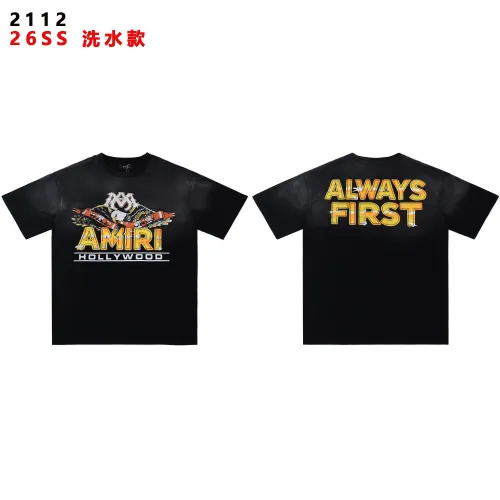 Amiri T-Shirts Short Sleeved For Unisex #1475290